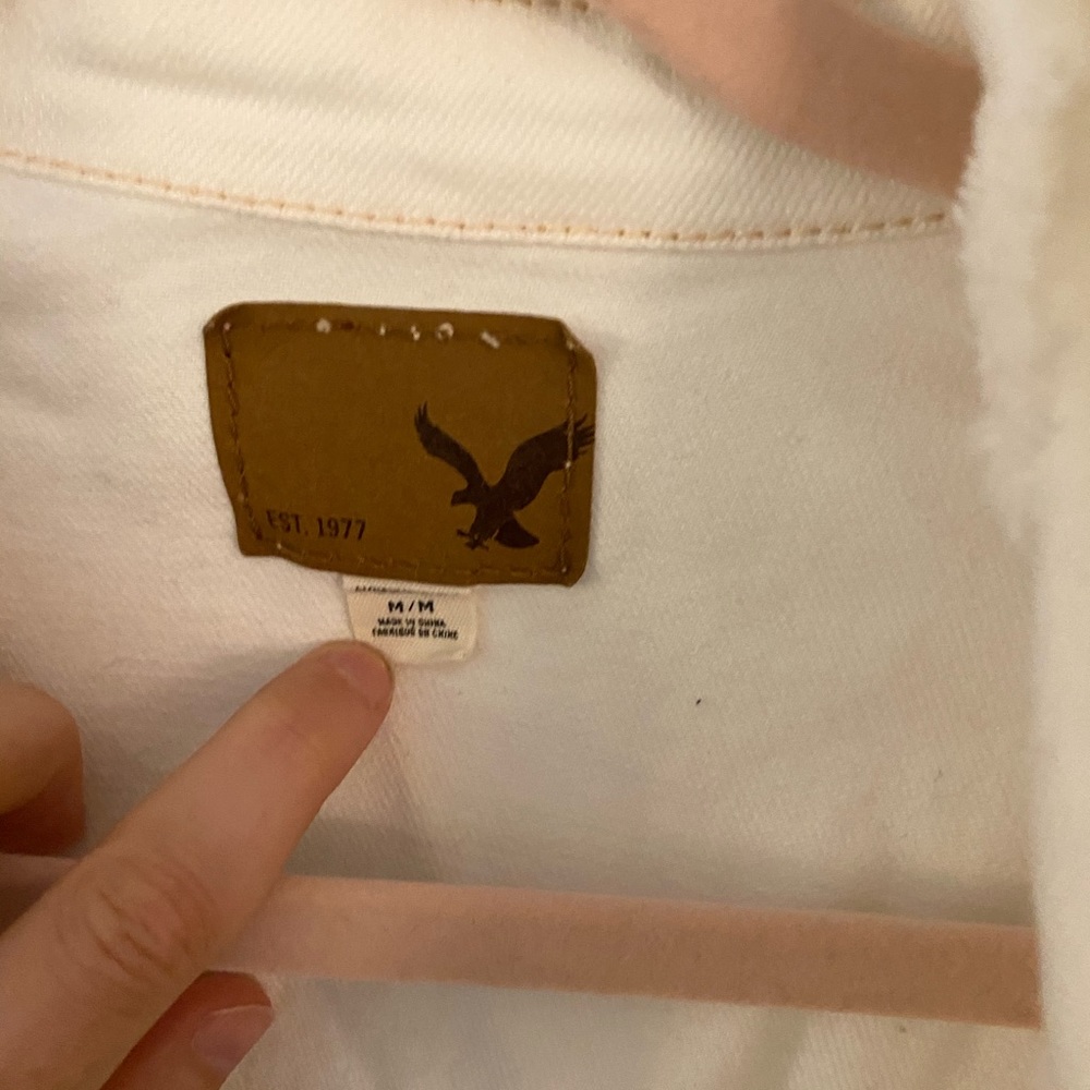 Distressed jean jacket - Picture 2 of 2